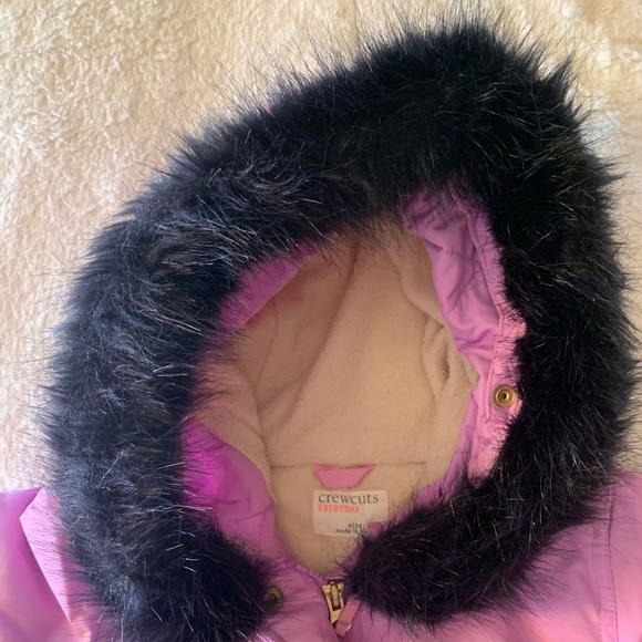Pretty J.Crew Crewcuts Purple Coat Outerwear Puffer Toddler Girl Sz 3 - Picture 5 of 10
